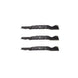 Rotary Genuine Part 11719 MTD BLADE 18 - 1/2" X 6 PT. STAR Pack of 3 - SLE Equipment - 2