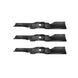Rotary Genuine Part 12003 EXMARK BLADE 17 - 1/2" X 15/16" Pack of 3 - SLE Equipment - 1