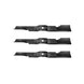 Rotary Genuine Part 12005 EXMARK BLADE 20 - 3/4" X 15/16" Pack of 3 - SLE Equipment - 1