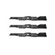 Rotary Genuine Part 12027 EXMARK BLADE 22 - 3/4" X 15/16" Pack of 3 - SLE Equipment - 1
