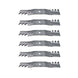 Rotary Genuine Part 12121 AYP BLADE 18 - 1/2"X5 POINT STAR Pack of 6 - SLE Equipment - 1
