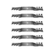 Rotary Genuine Part 12362 TORO BLADE 17 - 1/2" X 5/8" REPL 112 - 9759 - Pack of 6 - SLE Equipment - 1