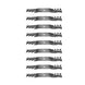Rotary Genuine Part 12362 TORO BLADE 17 - 1/2" X 5/8" REPL 112 - 9759 - Pack of 9 - SLE Equipment - 1