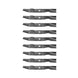 Rotary Genuine Part 12563 AYP BLADE 21 5/16"X 5 POINT S Pack of 9 - SLE Equipment - 1