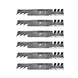 Rotary Genuine Part 12733 HUSTLER BLADE 18 - 1/2" X 5/8" REPLACES 79 Pack of 6 - SLE Equipment - 1