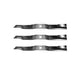 Rotary Genuine Part 12995 KUBOTA BLADE 24 - 7/16" X 1 - 1/8" Pack of 3 - SLE Equipment - 1