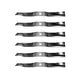 Rotary Genuine Part 12995 KUBOTA BLADE 24 - 7/16" X 1 - 1/8" Pack of 6 - SLE Equipment - 1