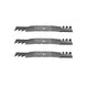Rotary Genuine Part 13017 BOBCAT BLADE 21" X 5/8" COMMERCIAL MULCH Pack of 3 - SLE Equipment - 1
