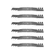Rotary Genuine Part 13017 BOBCAT BLADE 21" X 5/8" COMMERCIAL MULCH Pack of 6 - SLE Equipment - 1