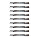 Rotary Genuine Part 13024 BLADE 21 - 15/16" X STAR REPL HUSQ 580244 Pack of 9 - SLE Equipment - 1