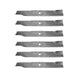 Rotary Genuine Part 13361 HUSQ BLADE 17 - 3/4"X 5 PT STAR Pack of 6 - SLE Equipment - 1