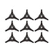 Rotary Genuine Part 14285 AIRECUT TRI BLADE 10" BRUSH CUTTER BLADE Pack of 9 - SLE Equipment - 1