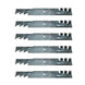 Rotary Genuine Part 15005 HD COMMERCIAL MULCH BLADE .240 REPL SCAG Pack of 6 - SLE Equipment - 1