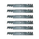 Rotary Genuine Part 15006 HD COMMERCIAL MULCH BLADE .240 REPL SCAG Pack of 6 - SLE Equipment - 1