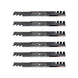 Rotary Genuine Part 15009 HD COMMERCIAL MULCH BLADE .240 REPL D.CH Pack of 6 - SLE Equipment - 1