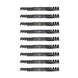 Rotary Genuine Part 15009 HD COMMERCIAL MULCH BLADE .240 REPL D.CH Pack of 9 - SLE Equipment - 1