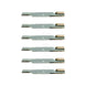 Rotary Genuine Part 15094 BLADE 16 - 1/2" X 5/8" REPL SCAG 482877 Pack of 6 - SLE Equipment - 1
