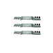 Rotary Genuine Part 15659 BLADE 17 X 3/4" REPL CUB CADET 942 - 04417 Pack of 3 - SLE Equipment - 2