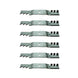 Rotary Genuine Part 15659 BLADE 17 X 3/4" REPL CUB CADET 942 - 04417 Pack of 6 - SLE Equipment - 1