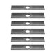 Rotary Genuine Part 2663 EDGER BLADE 7 - 11/16" X 1" UNSHARPENED Pack of 6 - SLE Equipment - 2