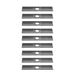 Rotary Genuine Part 2663 EDGER BLADE 7 - 11/16" X 1" UNSHARPENED Pack of 9 - SLE Equipment - 2