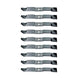 Rotary Genuine Part 50298 AL - KO BLADE 463MM REPL AL - KO 474490 Pack of 9 - SLE Equipment - 1