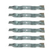 Rotary Genuine Part 50303 CASTELGARDEN BLADE 16 - 1/4" REPL 81004341 Pack of 6 - SLE Equipment - 2