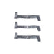 Rotary Genuine Part 50398 BLADE FOR CASTELGARDEN / GGP REPL GGP 82 Pack of 3 - SLE Equipment - 2