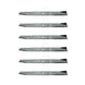 Rotary Genuine Part 50443 BLADE 21.06"/535MM MULCHING REPL MTD 742 Pack of 6 - SLE Equipment - 1