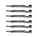 Rotary Genuine Part 6028 MTD BLADE 21 - 3/16"X 13/32" Pack of 6 - SLE Equipment - 1