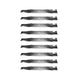 Rotary Genuine Part 6037 AYP BLADE 20"X 5/8" REPLACES AYP 850972 Pack of 9 - SLE Equipment - 1