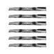 Rotary Genuine Part 6038 AYP BLADE 21 - 5/8"X 5/8"" REPLACES AYP 85 Pack of 6 - SLE Equipment - 1