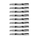 Rotary Genuine Part 6038 AYP BLADE 21 - 5/8"X 5/8"" REPLACES AYP 85 Pack of 9 - SLE Equipment - 1