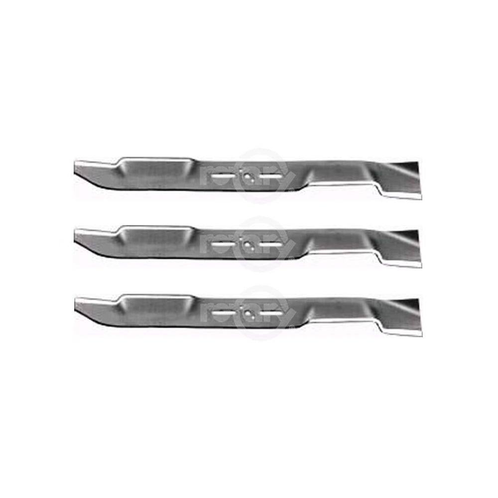 Rotary Genuine Part 6044 MULCHER BLADE 20" X 3/8" UNIVERSAL Pack of 3 - SLE Equipment - 2