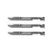 Rotary Genuine Part 6044 MULCHER BLADE 20" X 3/8" UNIVERSAL Pack of 3 - SLE Equipment - 2