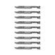 Rotary Genuine Part 6044 MULCHER BLADE 20" X 3/8" UNIVERSAL Pack of 9 - SLE Equipment - 1