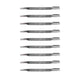 Rotary Genuine Part 6077 CUB CADET BLADE 22 - 3/16"X 3/4" Pack of 9 - SLE Equipment - 1