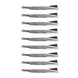 Rotary Genuine Part 6093 HUSQVARNA BLADE 11 - 7/8"X .395" Pack of 9 - SLE Equipment - 1