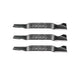 Rotary Genuine Part 6127 MTD BLADE 21 - 3/16"X 13/32" Pack of 3 - SLE Equipment - 2