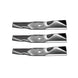 Rotary Genuine Part 6192 JOHN DEERE BLADE18 - 5/8"X13/16" Pack of 3 - SLE Equipment - 2