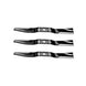 Rotary Genuine Part 6209 KUBOTA BLADE 20 - 1/2"X 1 - 1/8" Pack of 3 - SLE Equipment - 1