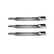 Rotary Genuine Part 6253 JOHN DEERE BLADE20 - 1/2"X29/32" Pack of 3 - SLE Equipment - 1