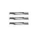 Rotary Genuine Part 6296 REPLACEMENT UNIVERSAL BLADE 16 - 1/4" X 5/ Pack of 3 - SLE Equipment - 2
