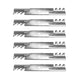Rotary Genuine Part 6299 REPLACEMENT UNIVERSAL BLADE 21" X 5/8" C Pack of 6 - SLE Equipment - 1