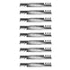 Rotary Genuine Part 6300 REPLACEMENT UNIVERSAL BLADE 16 - 1/2" X 5/ Pack of 9 - SLE Equipment - 1