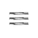 Rotary Genuine Part 6303 REPLACEMENT UNIVERSAL BLADE 20 - 1/2" X 5/ Pack of 3 - SLE Equipment - 2