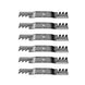 Rotary Genuine Part 6311 REPLACEMENT GRASSHOPPER BLADE 21" X 1/2" Pack of 6 - SLE Equipment - 1