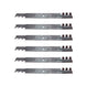 Rotary Genuine Part 6422 AYP BLADE 21"X 5 POINT STAR Pack of 6 - SLE Equipment - 1