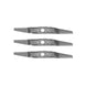 Rotary Genuine Part 6430 HONDA BLADE 20 - 3/4"X 1 - 17/64" REPL 72531 Pack of 3 - SLE Equipment - 2