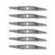Rotary Genuine Part 6430 HONDA BLADE 20 - 3/4"X 1 - 17/64" REPL 72531 Pack of 6 - SLE Equipment - 1